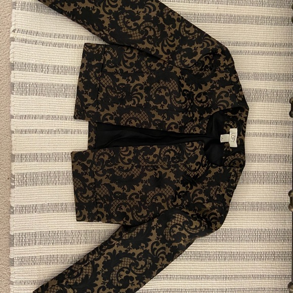 Ann Taylor Loft cropped jacket - Picture 2 of 4